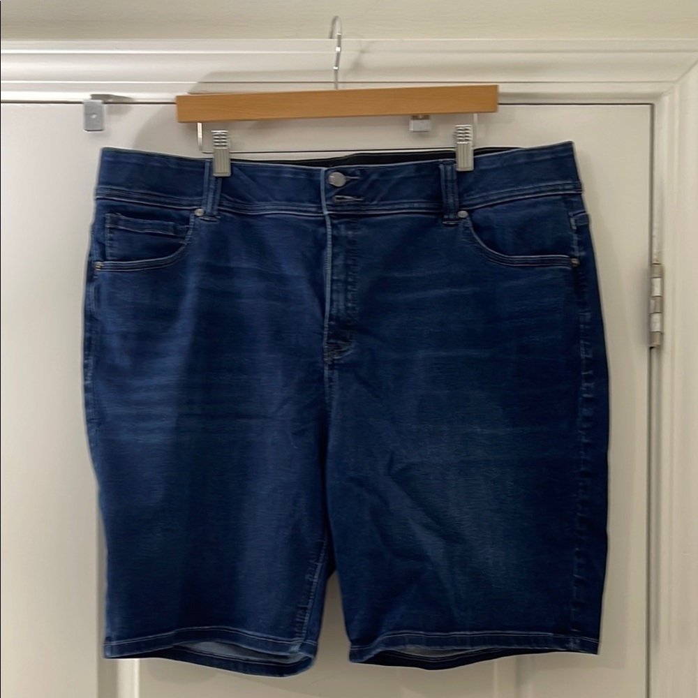 Lane Bryant Women’s Blue Denim Shorts